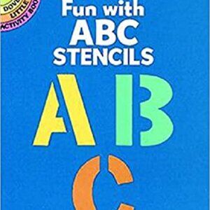 5 Books- Fun with ABC Stencils by Paul E. Kennedy Draw your owner posters